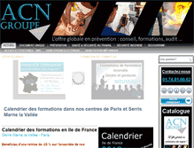 Tablet Screenshot of groupe-acn.fr